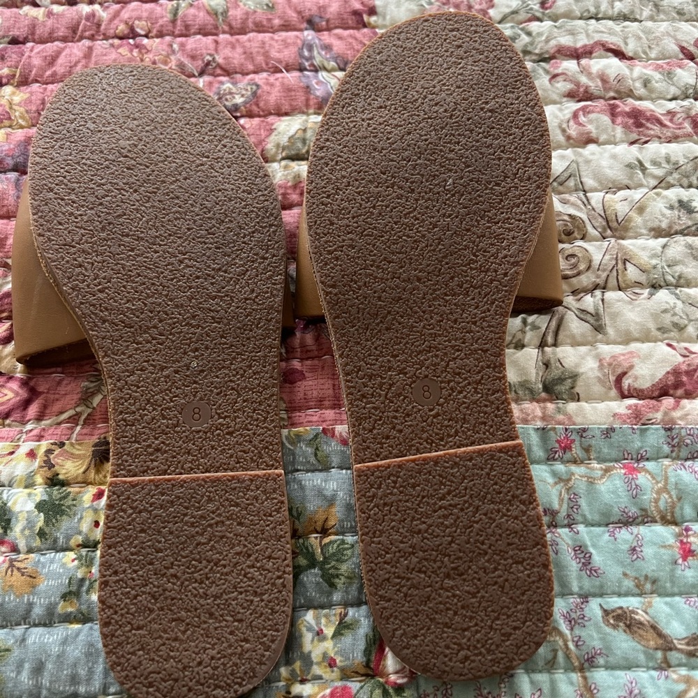 Madewell leather slides - Picture 2 of 2